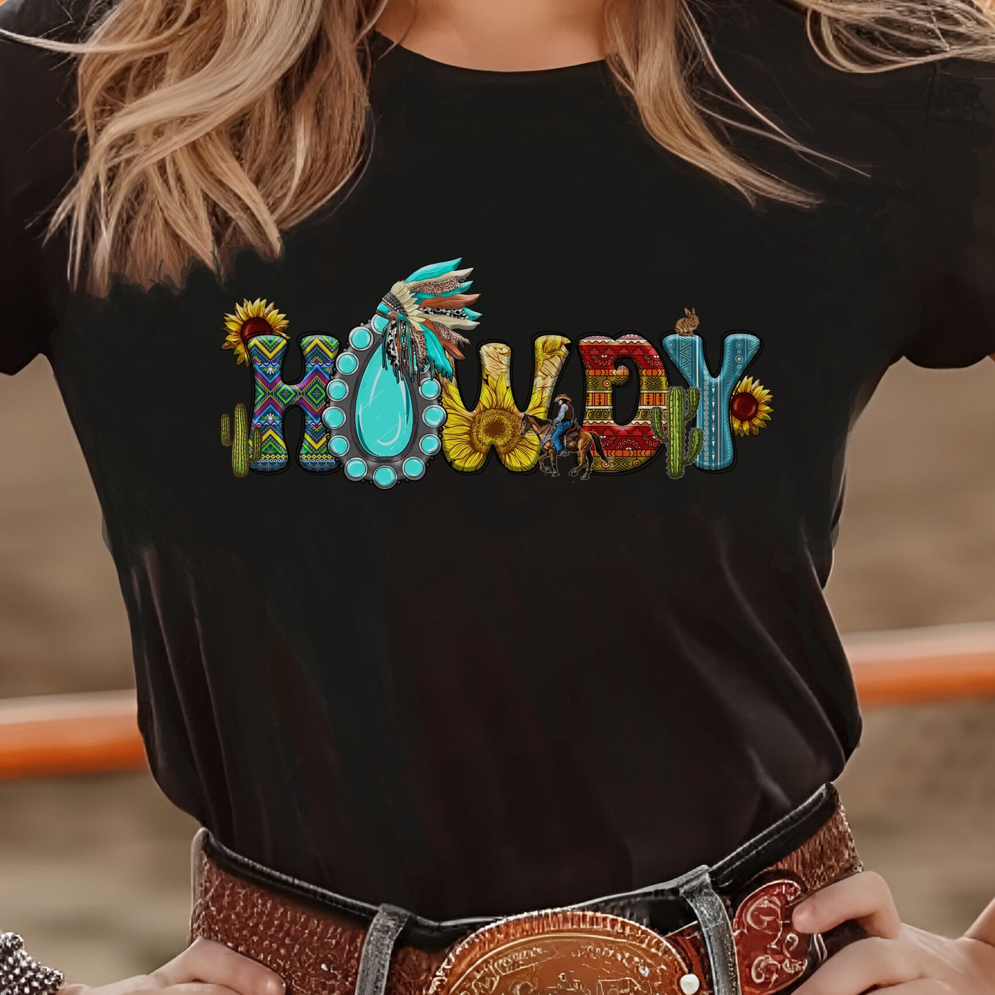 Cute Howdy Cowgirl T-Shirt