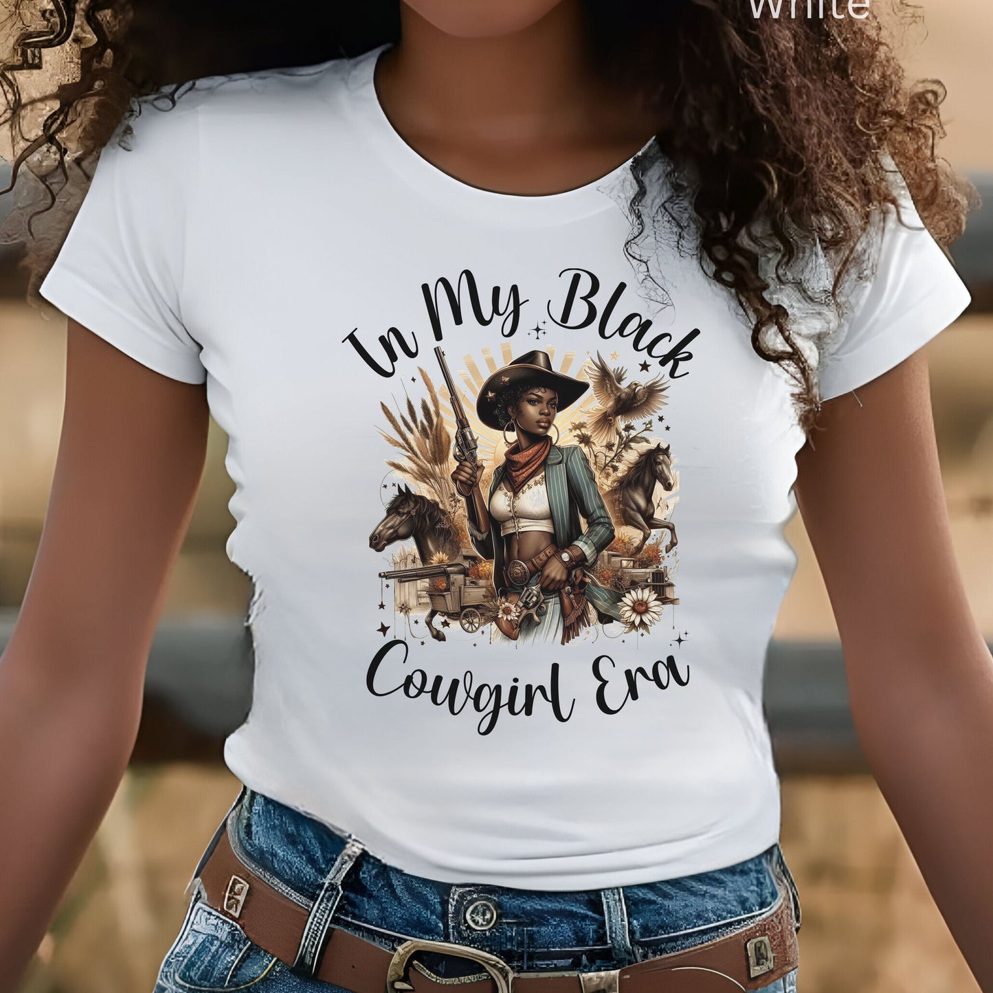 In My Black Cowgirl Era T-shirt