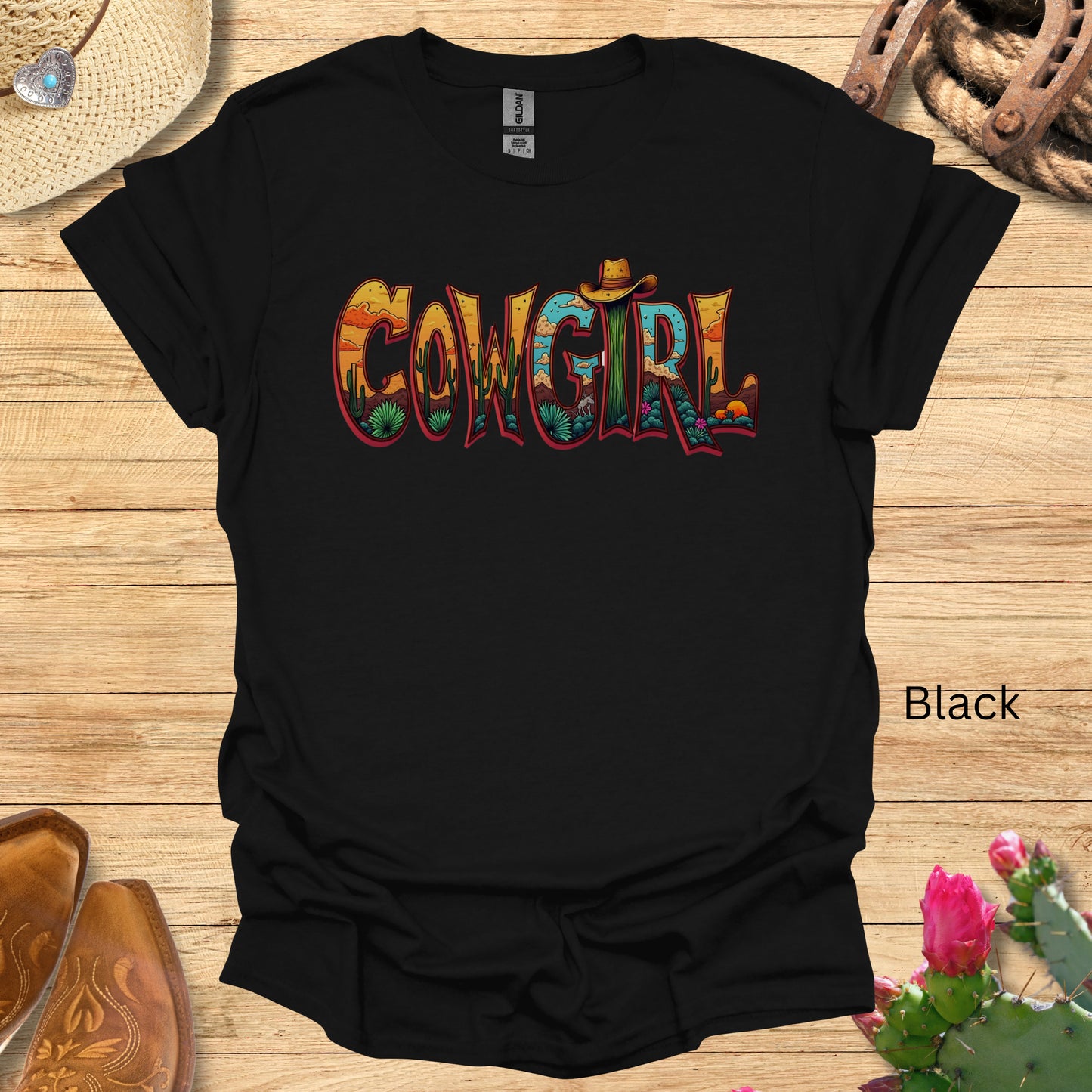 Cute Cowgirl Softstyle T-Shirt