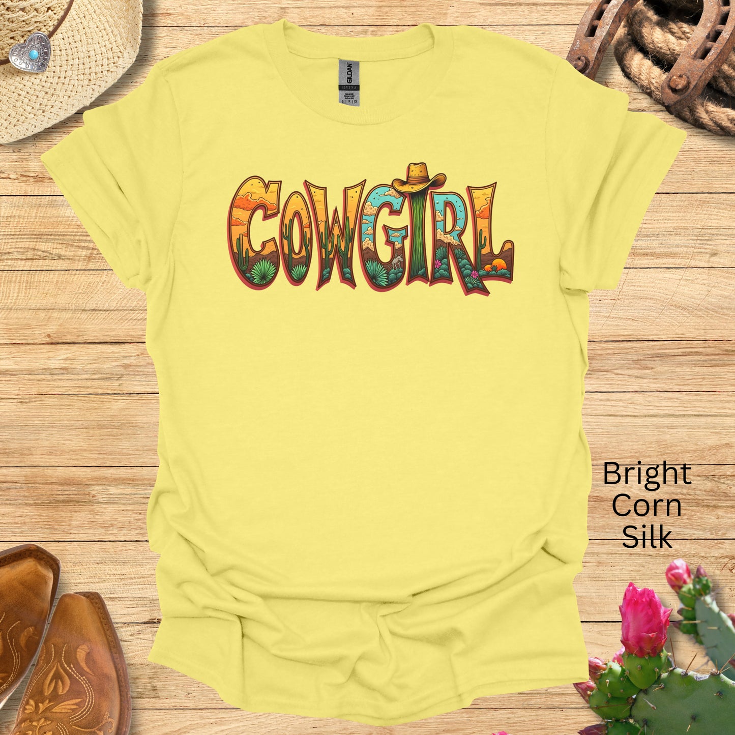 Cute Cowgirl Softstyle T-Shirt