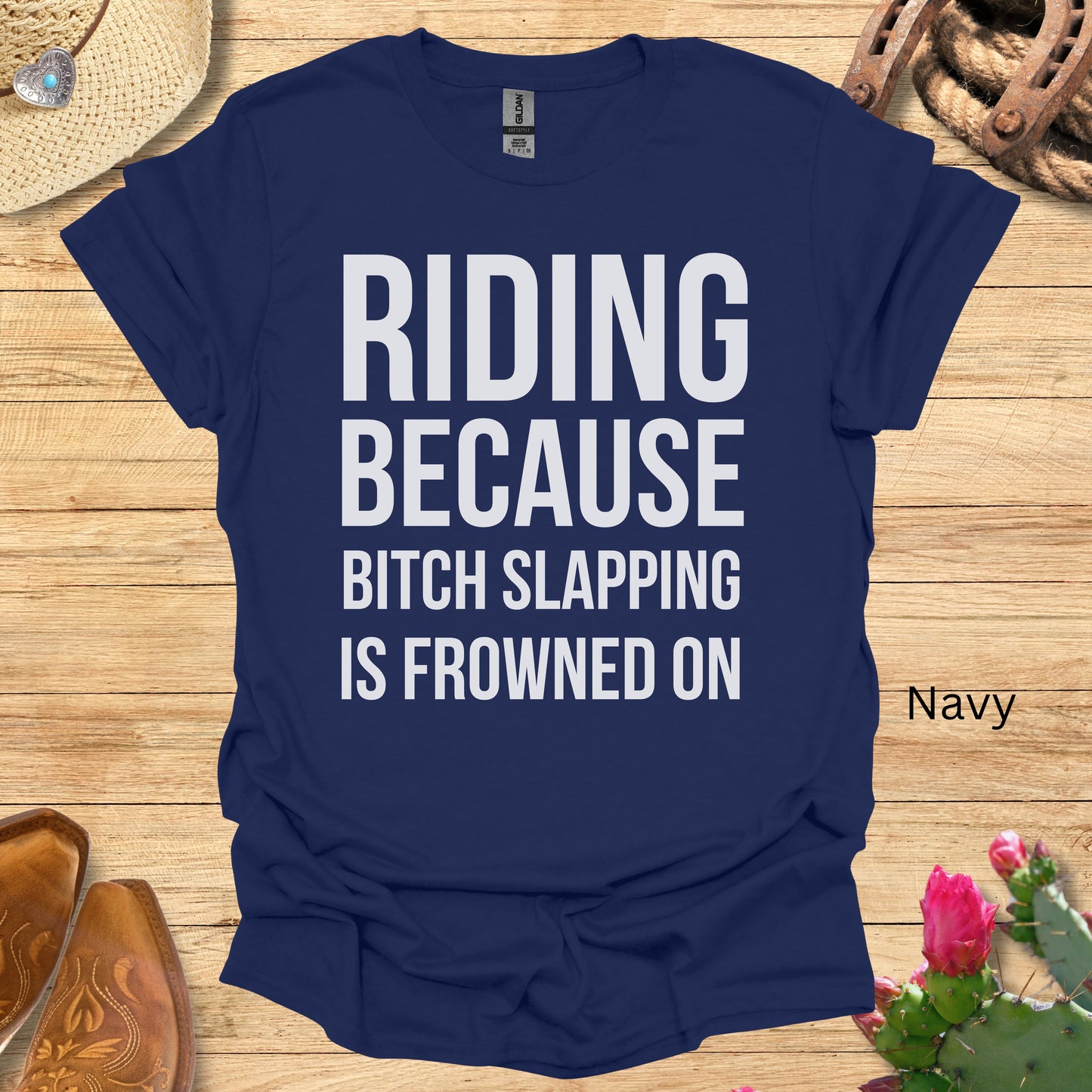 Riding Because Bitch Slapping Is Frowned On