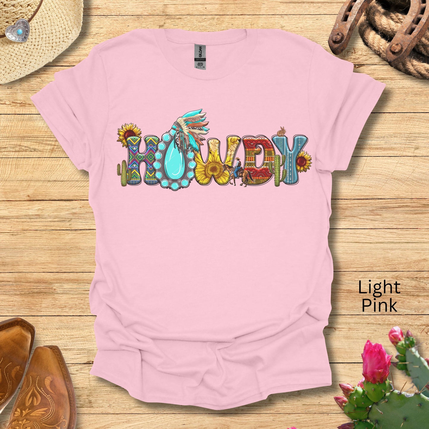 Cute Howdy Cowgirl T-Shirt