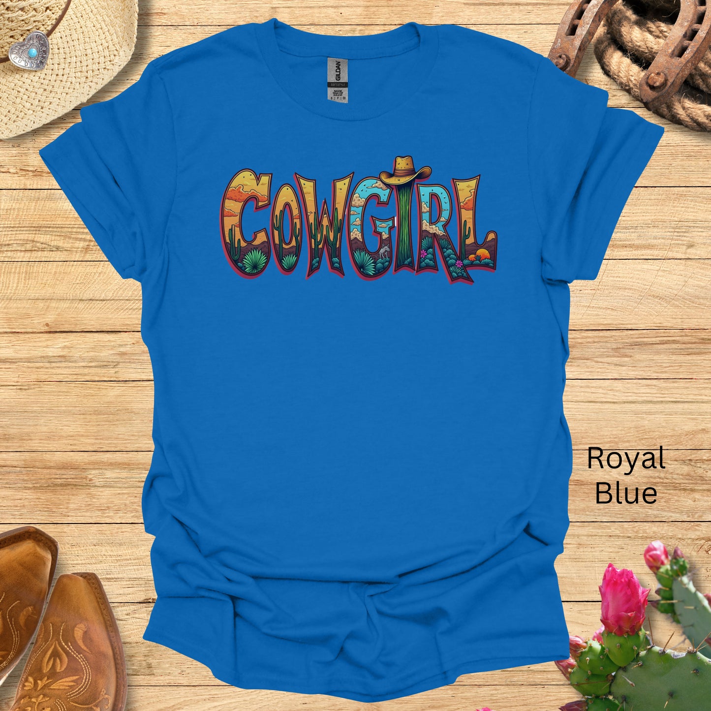 Cute Cowgirl Softstyle T-Shirt