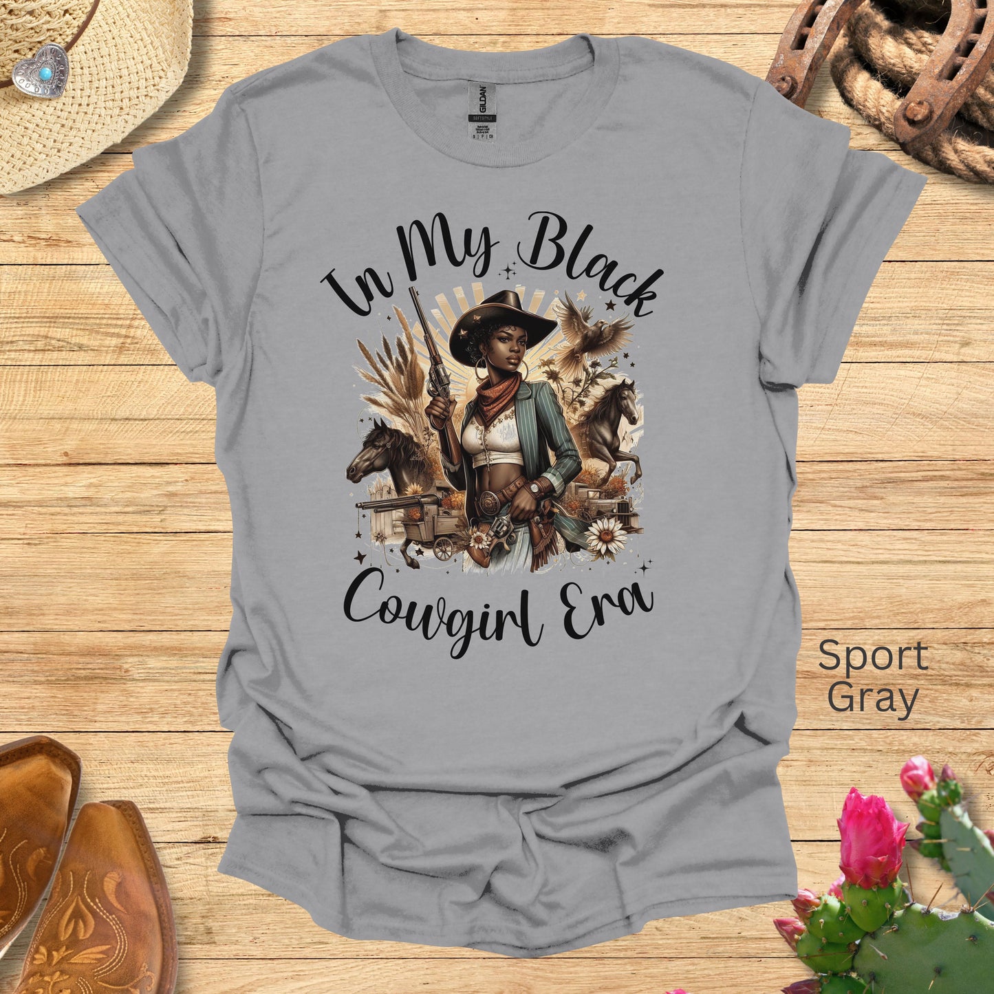 In My Black Cowgirl Era T-shirt