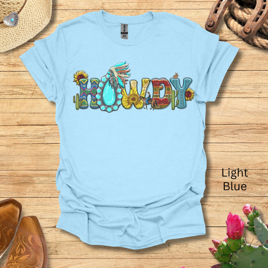 Cute Howdy Cowgirl T-Shirt