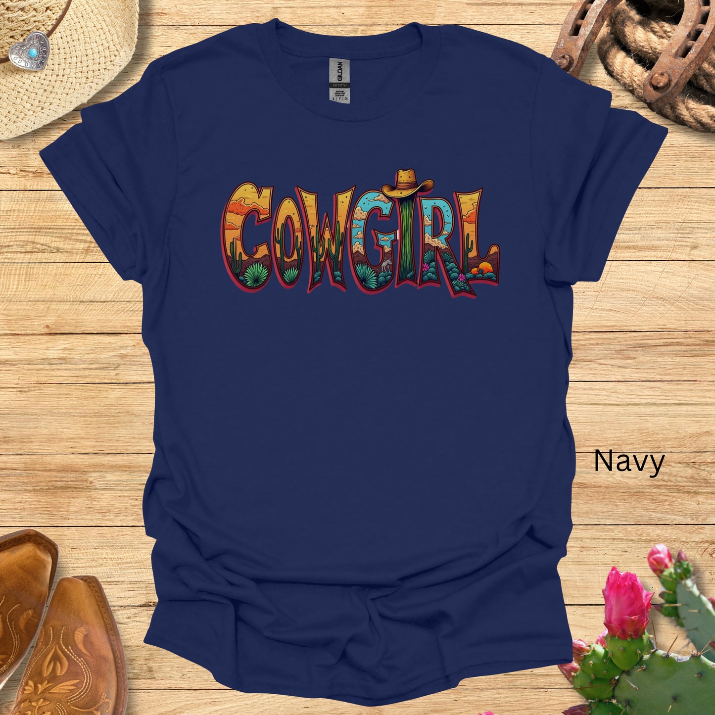 Cute Cowgirl Softstyle T-Shirt