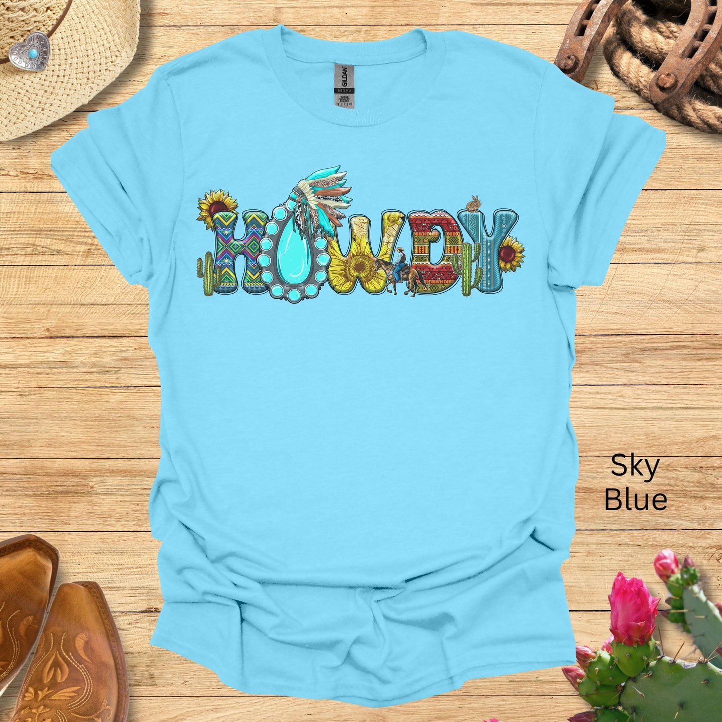 Cute Howdy Cowgirl T-Shirt