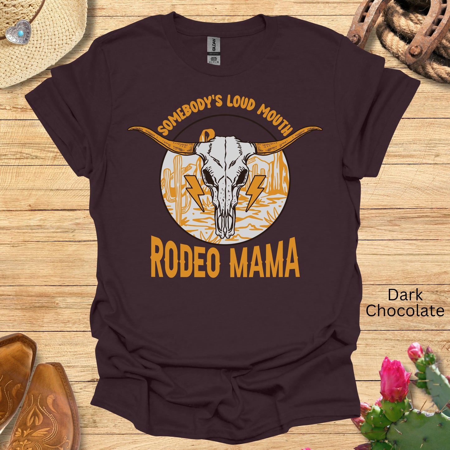 Somebody's Loud Mouth Rodeo Mama T-Shirt