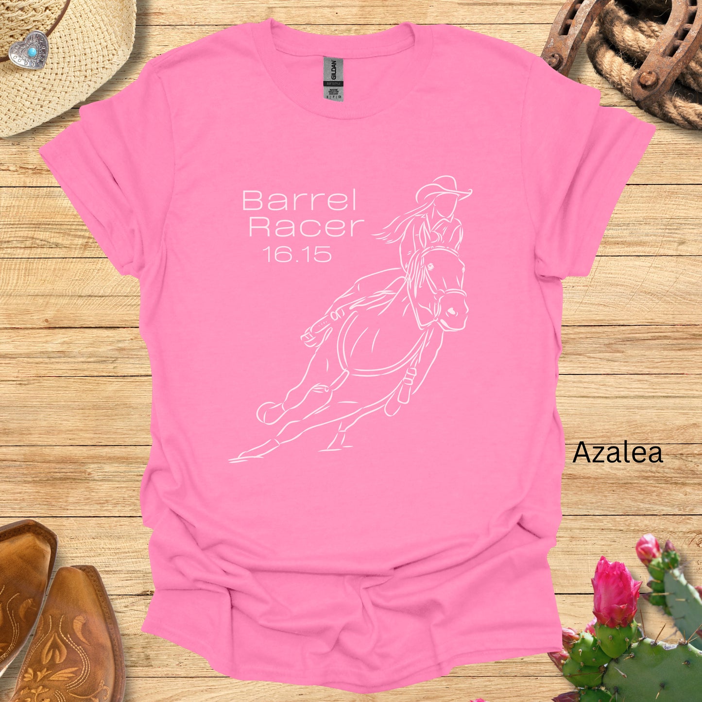 Personalized Barrel Racing Time T-shirt