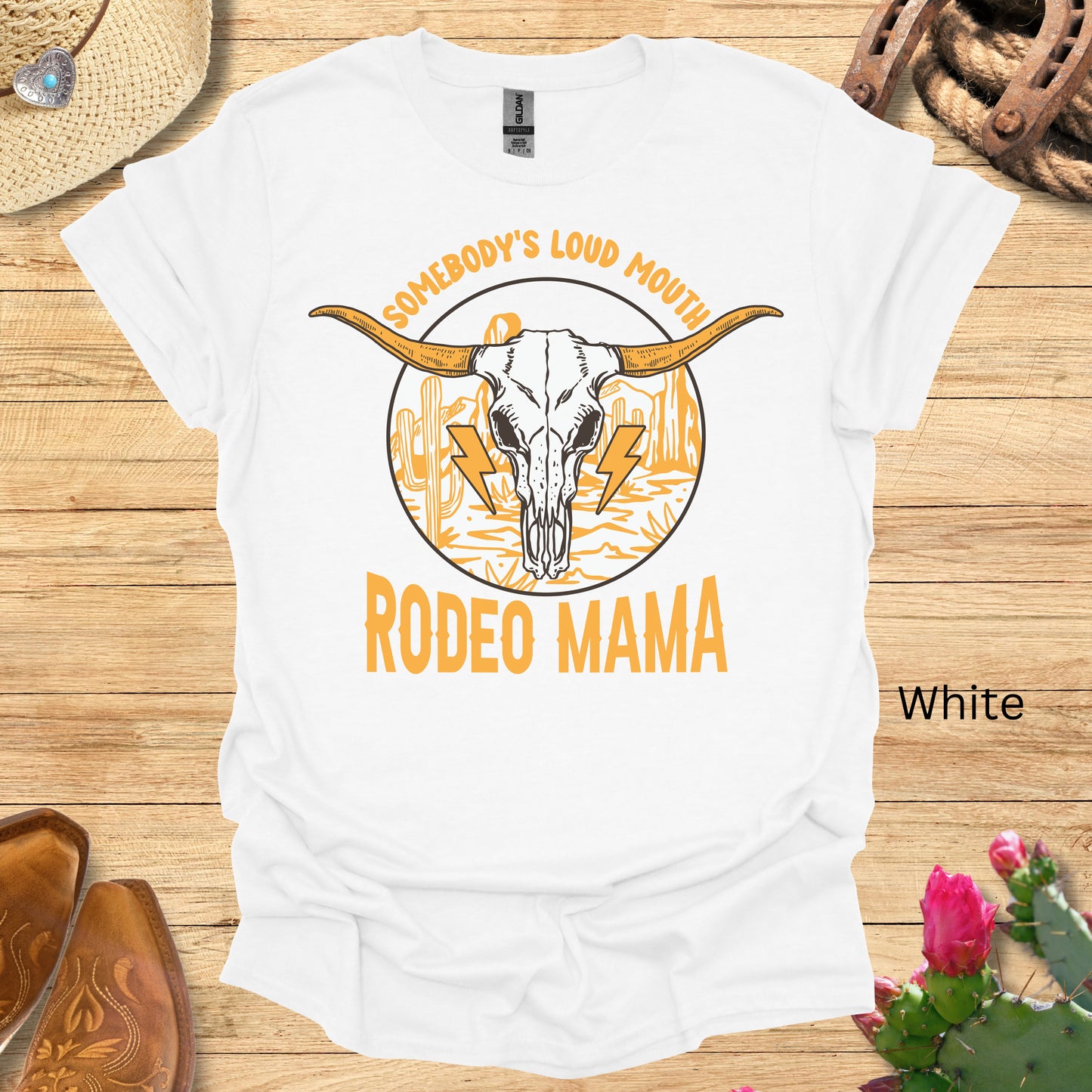 Somebody's Loud Mouth Rodeo Mama T-Shirt